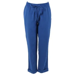 DANEFAE - DANELISELEJE SEARSUCKER PANTS - DAMEN HOSE - DEEP MARINE/KLEIN BLUE -Schicke Mode Verkauf DaneLISELEJE PANTS DEEP MARINE KLEIN BLUE 1280x1280