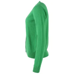 DANEFAE - DANESAGA PEARL CARDIGAN - DAMEN STRICKJACKE - GREEN -Schicke Mode Verkauf DaneSAGA PEARL CARDIGAN GREEN 2 1280x1280