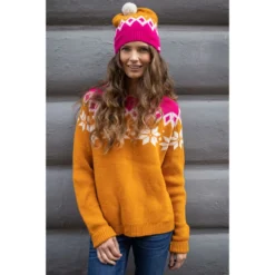 DANEFAE - DANEHYTTE SWEATER - DAMEN STRICKPULLOVER -Schicke Mode Verkauf Danefae Knitwear 6 1280x1280