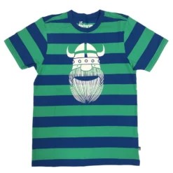 DANEFAE - DANEMANDE TEE - HERREN T-SHIRT - King Blue/Lucky Green