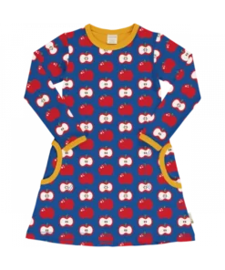 MAXOMORRA - DRESS LS - BIO Kleid LANGARMKLEID