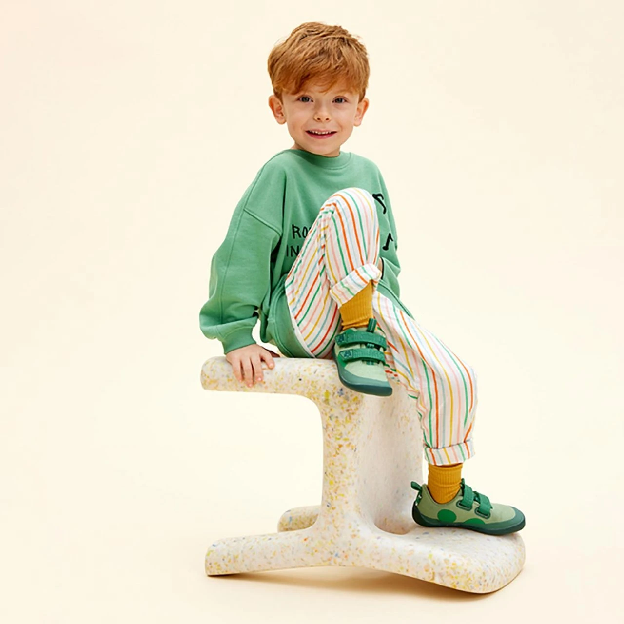 AFFENZAHN - MINIMAL BARFUSS SCHUH LOWCUT LUCKY - BAUMWOLLE - FROG/GREEN 10 AFFENZAHN - MINIMAL BARFUSS SCHUH LOWCUT LUCKY - BAUMWOLLE - FROG/GREEN - Image 10