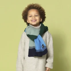 GOSOAKY - PREY BIRD - STRICKSCHAL IN COLORBLOCKS -Schicke Mode Verkauf GOSOAKY AW21 PREY BIRD TRUE BLUE 1 1280x1280