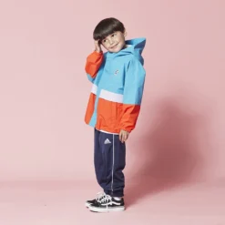 GOSOAKY - THE LION - KINDER REGENJACKE - DIVA BLUE MULTI -Schicke Mode Verkauf GOSOAKY SS22 THE LION DIVA BLUE COLOURBLOCK 3 1280x1280