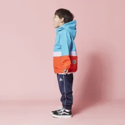 GOSOAKY - THE LION - KINDER REGENJACKE - DIVA BLUE MULTI -Schicke Mode Verkauf GOSOAKY SS22 THE LION DIVA BLUE COLOURBLOCK 4 1280x1280