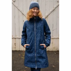 DANEFAE - DANEJANE SOFTSHELL - DAMEN SOFTSHELLMANTEL - MARINE FLEURIE -Schicke Mode Verkauf JANE SOFTSHELL MARINE FLEURI 1 1280x1280