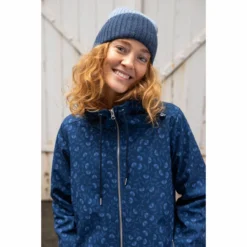 DANEFAE - DANEJANE SOFTSHELL - DAMEN SOFTSHELLMANTEL - MARINE FLEURIE -Schicke Mode Verkauf JANE SOFTSHELL MARINE FLEURI 3 1280x1280