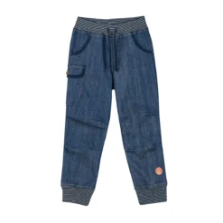 FINKID - KISSA DENIM - SCHMALE CARGOHOSE AUS JEANS