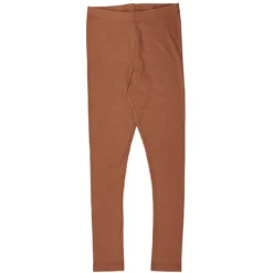 MEYADEY - LEGGINGS RIB - DAMEN RIPP- HOSE - CLAYSTONE