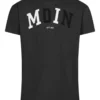 DERBE - MOIN - HERREN T-SHIRT - BLACK