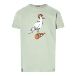 DERBE - STURMMÖWE - HERREN KURZARM T- SHIRT - DESERT SAGE