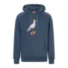 DERBE - STURMMÖWE - HERREN HOODIE KAPUZENPULLOVER - NAVY