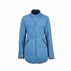 Finside - MAATILA - DAMEN WOLLFLEECE LANGJACKE - ZIP IN INNENJACKE