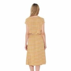 FINSIDE - MEKKO - GESTREIFTES DAMEN KURZARM KLEID -Schicke Mode Verkauf MEKKO 4423002 609406 4 1280x1280