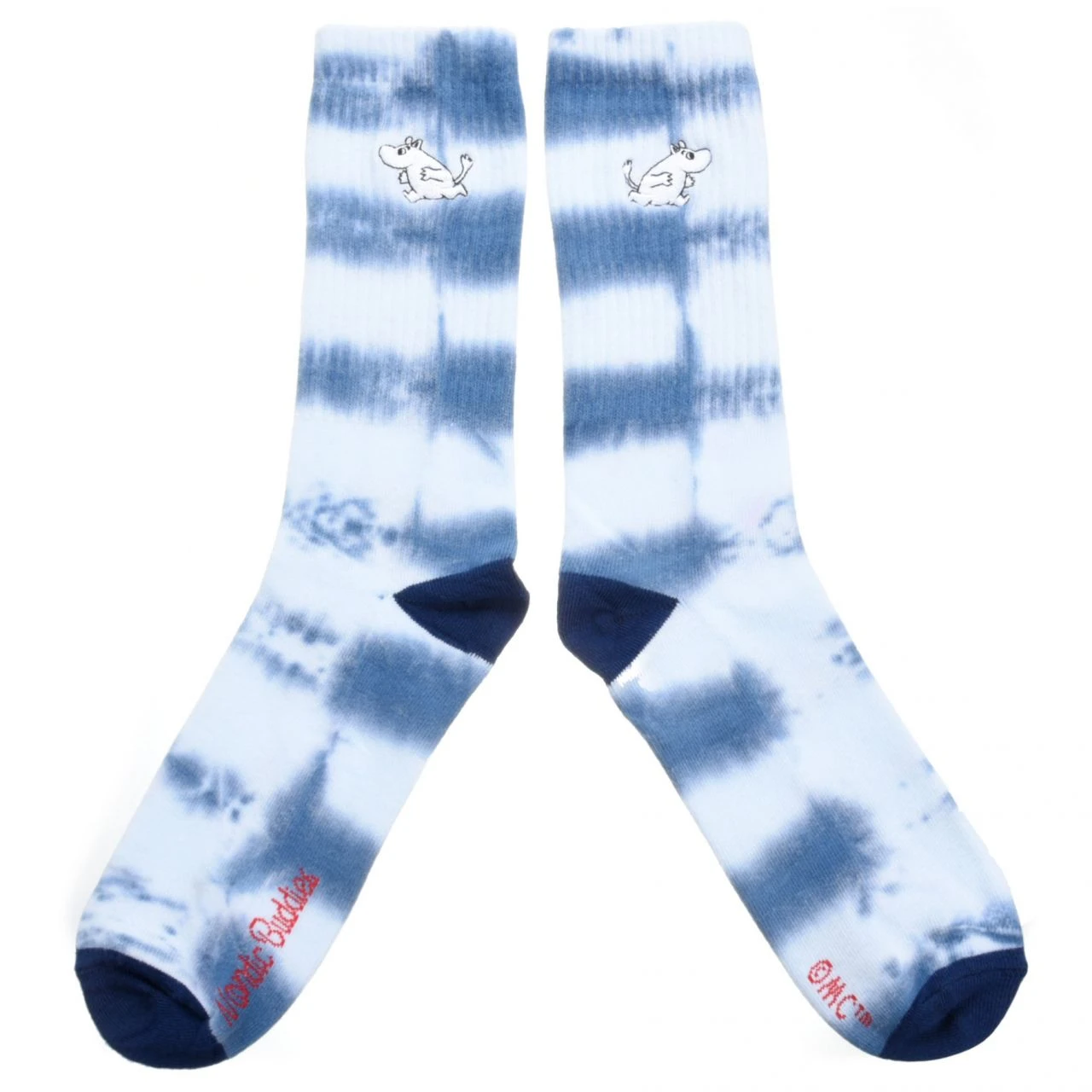 NORDIC BUDDIES - TYEDYE SOCKS MEN MOOMIN - MOOMIN HERREN SOCKEN - BLUE 1 NORDIC BUDDIES - TYEDYE SOCKS MEN MOOMIN - MOOMIN HERREN SOCKEN - BLUE