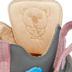 AFFENZAHN - BARFUSS SNEAKER - LEDER - BUDDY KOALA - GREY/ROSE -Schicke Mode Verkauf Mid PNG AFZ BBF 128 40060 Affenzahn Barfussschuh Leder Buddy Koala 09 1280x1280