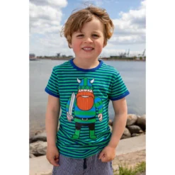 DANEFAE - DANERAINBOW TEE - KURZARM T-SHIRT 7 DANEFAE - DANERAINBOW TEE - KURZARM T-SHIRT -Schicke Mode Verkauf RAINBOW RINGER GREEN ROYAL BLUE ERIK DIN VEN 2 1280x1280