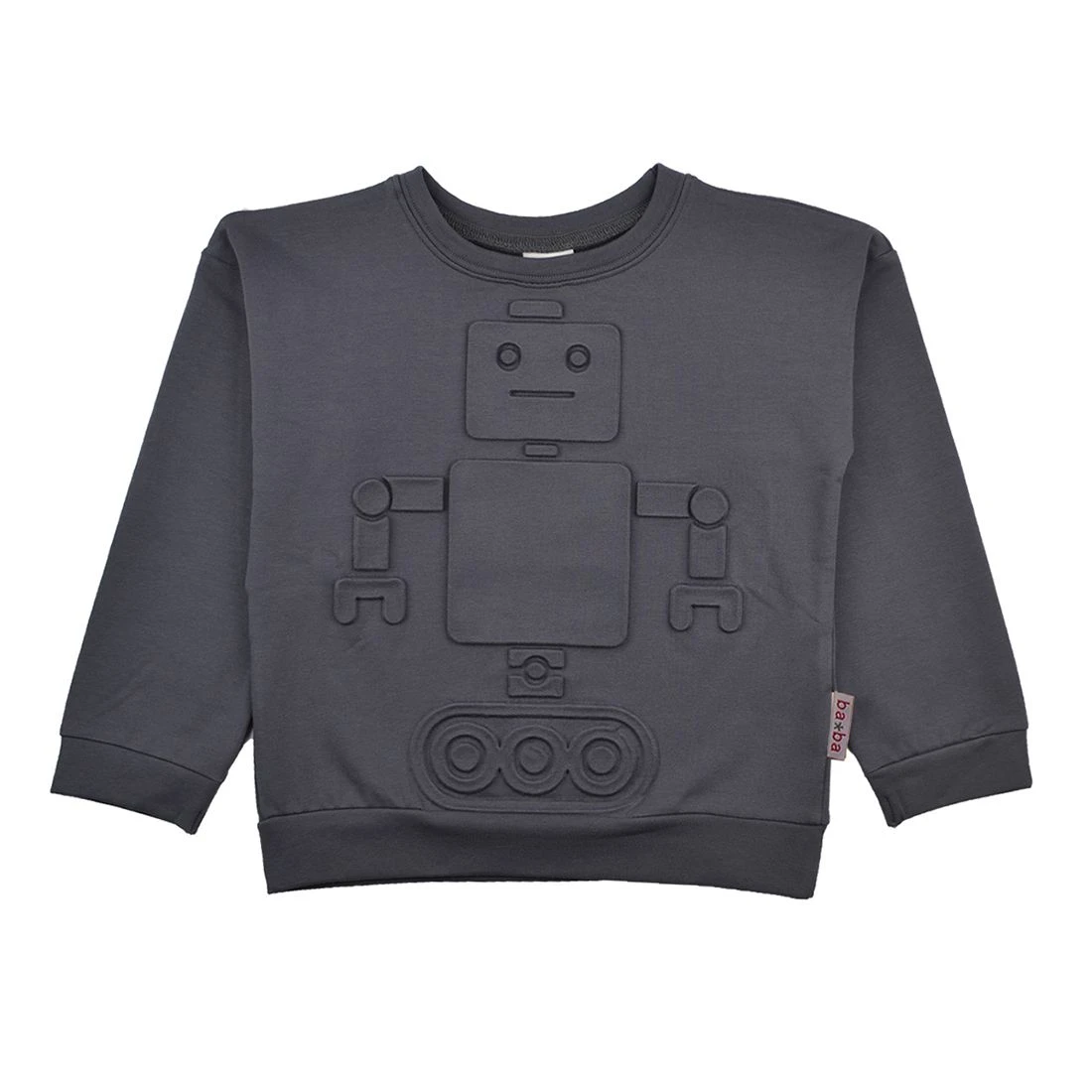 BABA - Robot Sweater Embossed - Langarmshirt Mit Prägung - Roboter 1 BABA - Robot Sweater Embossed - Langarmshirt Mit Prägung - Roboter