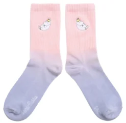 NORDIC BUDDIES - SNORKMAIDEN LADIES SOCKS - DAMEN SOCKEN - LILAC AND PINK