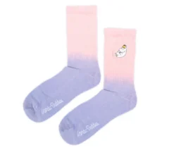 NORDIC BUDDIES - SNORKMAIDEN LADIES SOCKS - DAMEN SOCKEN - LILAC AND PINK -Schicke Mode Verkauf SNORM16B SHOP 1 1280x1280