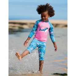 FRUGI - SUN SAFE SET - UV SCHUTZ BADE KOMBI - MID PINK/WHALE -Schicke Mode Verkauf SWS112MWH 2 1280x1280