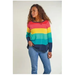 FRUGI - ANYA MATERNITY JUMPER - SCHWANGERSCHAFTS- STRICKPULLOVER - BRIGHT RAINBOW