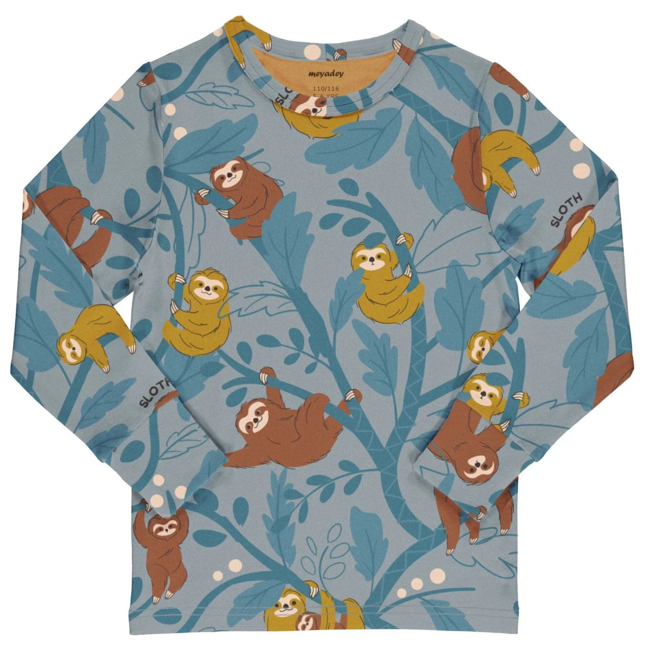 MEYADEY - TOP LS - LANGARMSHIRT - SLEEPY SLOTH 1 MEYADEY - TOP LS - LANGARMSHIRT - SLEEPY SLOTH