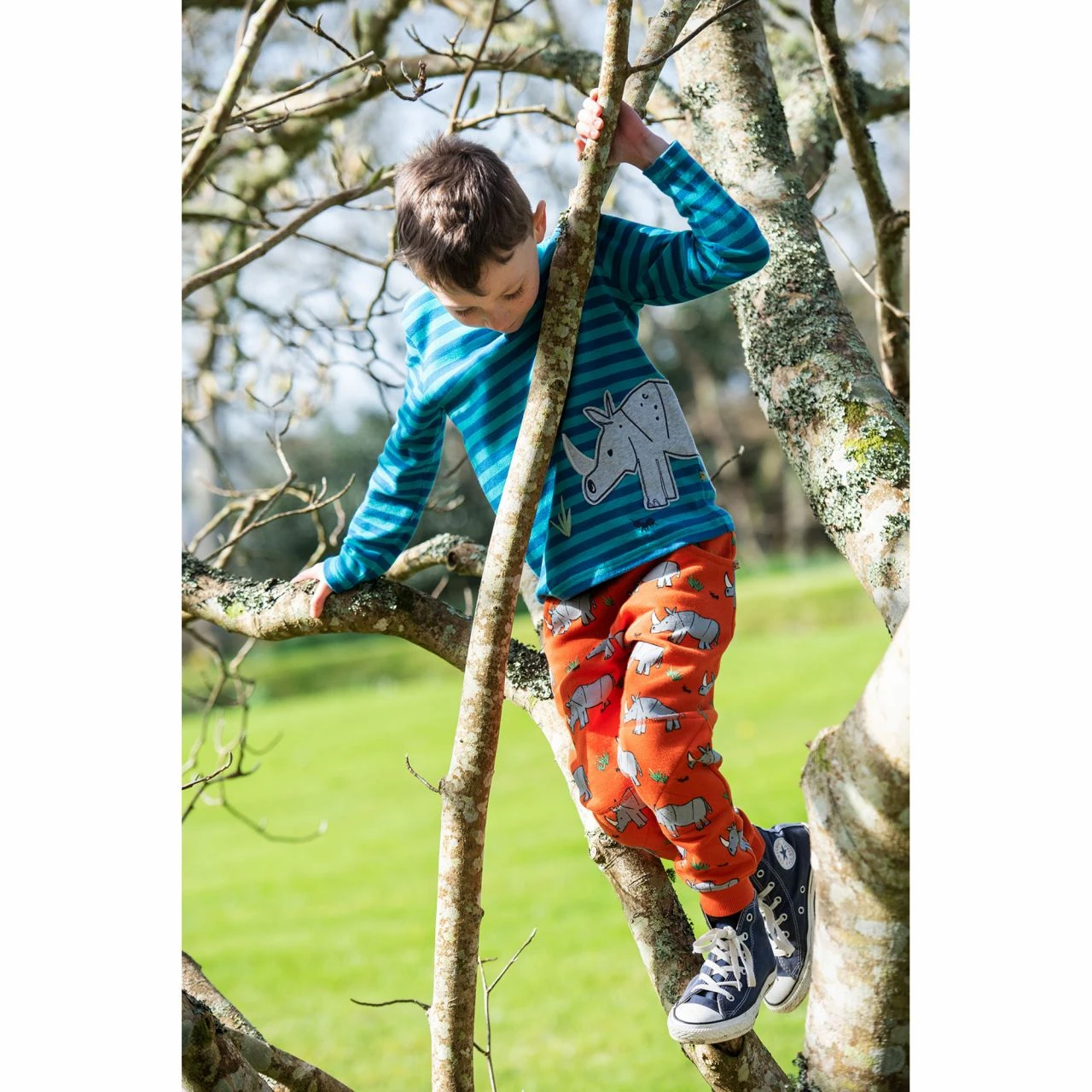 FRUGI - FELIX WRAP AROUND TOP - BIO LANGARMSHIRT MIT SEITLICHER APPLIKATION 2 FRUGI - FELIX WRAP AROUND TOP - BIO LANGARMSHIRT MIT SEITLICHER APPLIKATION - Image 2