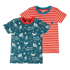 FRUGI - TRESCO KURZARM T- SHIRTS - ZWEIERPACK -Schicke Mode Verkauf TTS044ISA 1 1280x1280