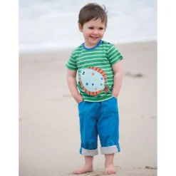 Frugi - ATLANTIC T-SHIRT - KURZARMSHIRT -Schicke Mode Verkauf TTS901FCF 2 1280x1280