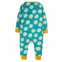 FRUGI - ZELAH ZIP UP ROMPER - WEICHER BABY OVERALL -Schicke Mode Verkauf ZELAH DAISY 2 1280x1280