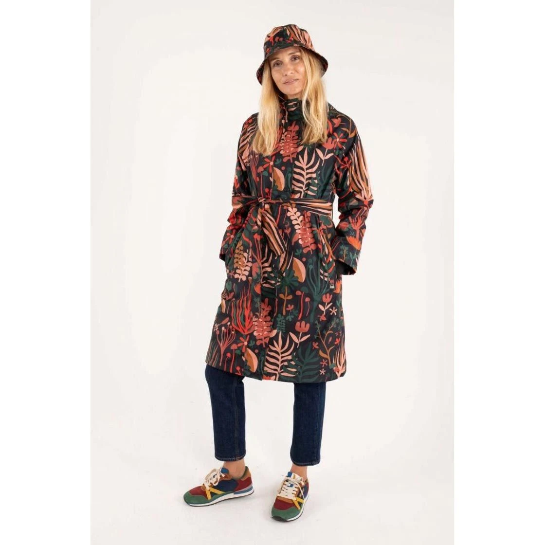 DANEFAE - DANELISABETH RAINCOAT - DAMEN REGENMANTEL - BLACK WALKABOUT 9 DANEFAE - DANELISABETH RAINCOAT - DAMEN REGENMANTEL - BLACK WALKABOUT - Image 9