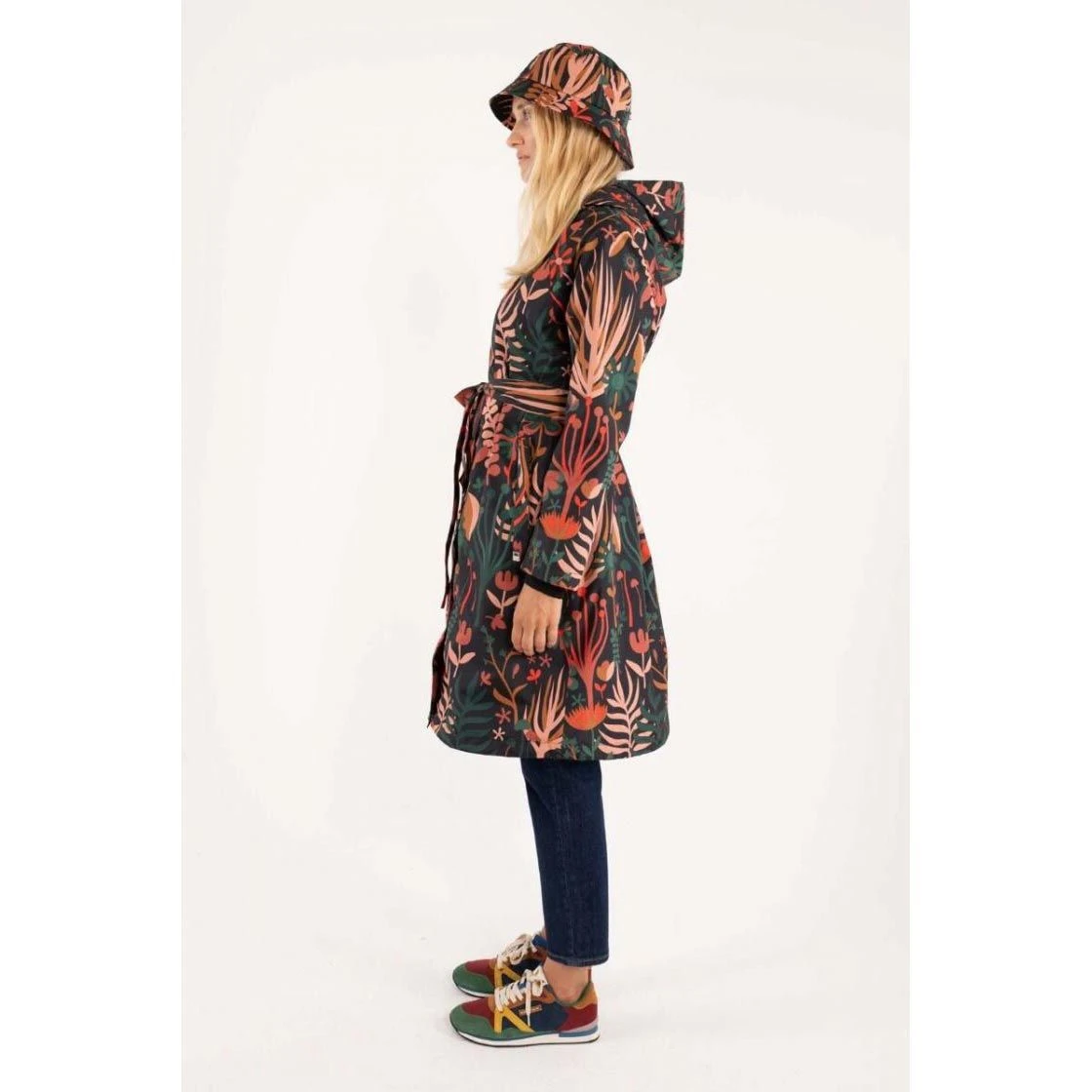 DANEFAE - DANELISABETH RAINCOAT - DAMEN REGENMANTEL - BLACK WALKABOUT 8 DANEFAE - DANELISABETH RAINCOAT - DAMEN REGENMANTEL - BLACK WALKABOUT - Image 8