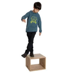 ELKLINE - VANNIE - KINDER FLEECEPULLOVER VW - BLUESHADOW -Schicke Mode Verkauf elkline fleece hoodie 3036028 212000 vannie 3 m 1280x1280