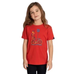 ELKLINE - ZELTPLATZ - KINDER T-SHIRT GOTS - MANDARIN -Schicke Mode Verkauf elkline tshirt 3041193 408000 zeltplatz 1 m 1280x1280