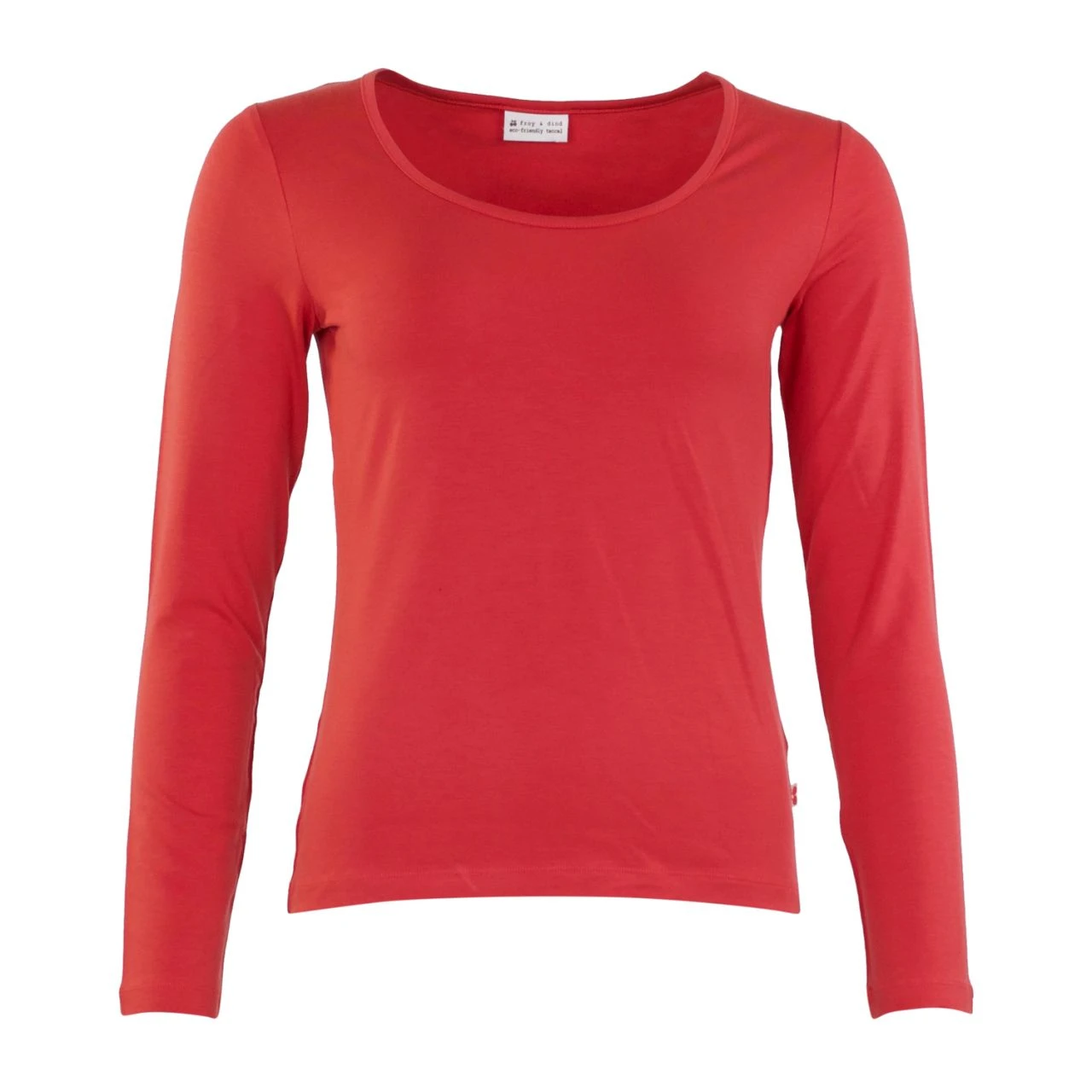 FROY & DIND - SHIRT LARA JERSEY TENCEL - DAMEN OBERTEIL - RED 1 FROY & DIND - SHIRT LARA JERSEY TENCEL - DAMEN OBERTEIL - RED