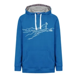 DERBE - FLASCHENPOST - HERREN HOODIE KAPUZENPULLOVER - SWEDISH BLUE