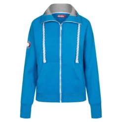 DERBE - DAMEN SWEATJACKE - SWEDISH BLUE