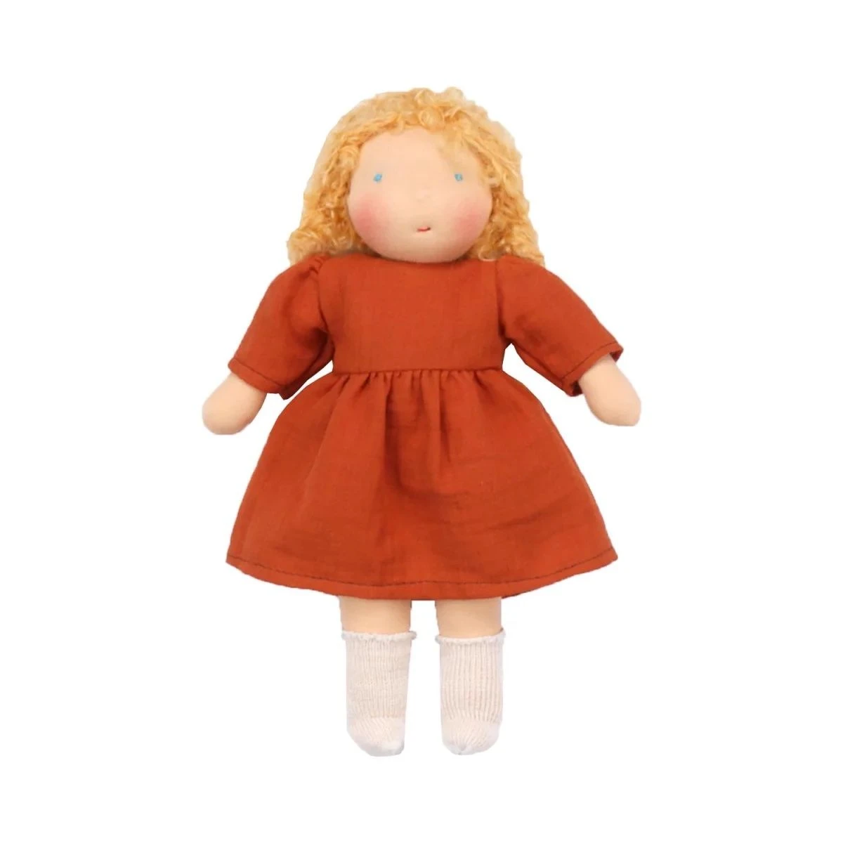 CHIMPY TOYS - STOFFPUPPE - LISA - BLONDE HAARE 2 CHIMPY TOYS - STOFFPUPPE - LISA - BLONDE HAARE - Image 2