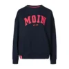 DERBE - MOIN - DAMEN SWEAT PULLOVER - NAVY