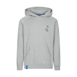 DERBE - STURMMÖWE EMBROIDERY - HERREN HOODIE - GREY MELANGE